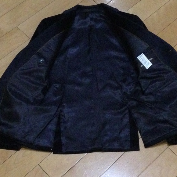 Michael Kors Navy Velvet Sport Coat NEW size 12R Boys GORGEOUS!! - Picture 5 of 10